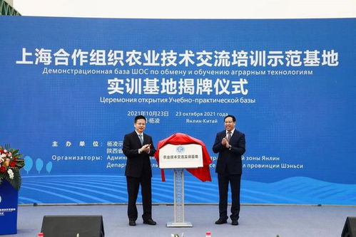 上合组织农业技术交流培训示范基地实训基地揭牌仪式在杨凌举行